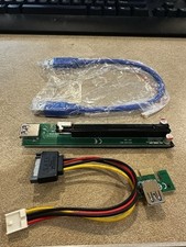 NEW PCIe 16x to 1x/4x/8x/16x Riser Adapter Card for GPU Mining Open Air Rig picture