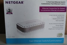 Netgear 5-Port  Fast Ethernet Switch  /Commutateur model FS605  picture