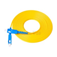 2Pcs 10M SC UPC to SC UPC Simplex 3.0mm PVC Single Mode Fiber Patch Cable Jumper picture