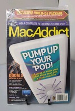 MacAddict Magazine February 2005 - NEW iPod Video DJ CD Grid2 picture