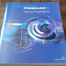 Macromedia FreeHand 8 Using FreeHand Vintage Manual Guide Book  picture