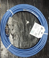 Diversified Wire & Cable DB25M-DB25M Parallel Cable 100ft Shielded Blue picture