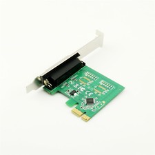 1pc DB25 25 Pin Printer Parallel Port to PCI-E Controller Card Adapter WIN10 picture