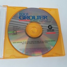 THE 2001 GROLIER MULTIMEDIA ENCYCLOPEDIA Windows 95 98 2000 Compatible Version picture