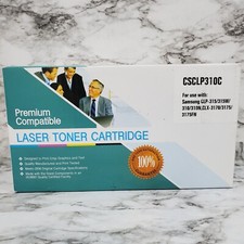 Premium Compatible CSCLP310C Laser Toner Cartridge for Samsung CLP-315/CLX-3170 picture