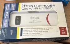 USB Portable Modem LTE 3-in-1 4G with Wi-Fi Hotspot, 150 Mbps picture