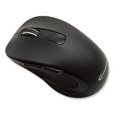 Innovera 61500 Mid-Size Wireless Optical Mouse, 2.4GHz, 26ft Range, Black picture