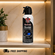 Dust-Off Falcon DPSXL Compressed Gas Electronics Duster 10 oz picture