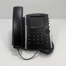 Polycom VVX 411 12-Line IP Phone HD Voice Speakerphone Black 2201-48450-001 picture