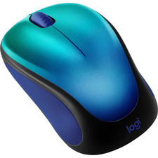 Logitech Design Collection Limited Edition Wireless Mouse Blue Aurora 910-006118 picture