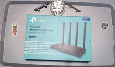 AC1200 Gigabit WiFi Router Dual Band with Four Antennas for High Speed Internet picture