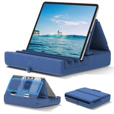 KDD Tablet Pillow Holder, Foldable iPad Stand for Lap, Bed and Desk Tablet So... picture