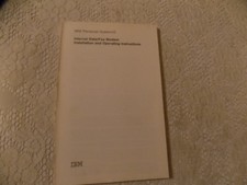 IBM Personal System/2 Internal Data/Fax Modem Installation And Operating Inst picture