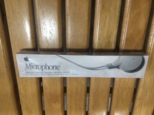 Apple Vintage Microphone: 1991 Apple Mac Microphone White Box 699-5098-A sealed picture
