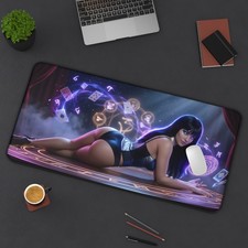 Zatanna Mouse Pad, DC Comics Magic Gaming Mousepad, Superhero Desk Decor picture
