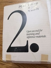 VINTAGE Apple MACINTOSH IIci Setting Up And Manuals Original Packaging picture
