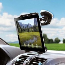 PREMIUM CAR MOUNT DASH WINDSHIELD GLASS TABLET HOLDER SWIVEL CRADLE DOCK STAND picture