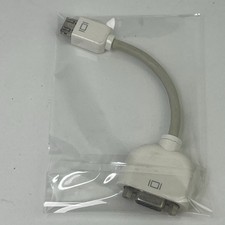 Apple OEM Video Adapter (Mini-DVI) to VGA - White (M9320G/A) picture