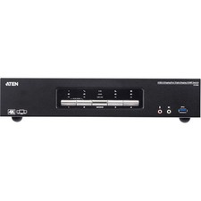 Aten 4-Port USB3.0 4K DisplayPort Triple Display KVMP Switch CS1964 picture