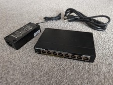 NETGEAR GS308P, 8-Port (4-PoE) Gigabit Ethernet Switch in excellent conditions picture