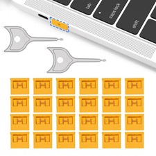 24-Pack USB-A Port Blockers with 2 Keys,Removable Physical Security Locks,Ant... picture