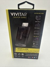 Vivitar Creator Series HDMI to USB Video Capture Card with USB-C Adapter Cable picture