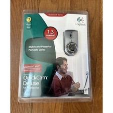 Logitech QuickCam Deluxe Web Cam for Notebooks 1.3 Megapixel BRAND NEW picture