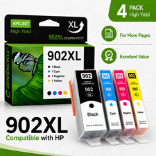 902XL Ink Cartridge with Chip for HP OfficeJet 6978 6970 6968 6962 picture