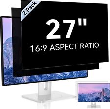 2 pack Privacy Filter Notebook LCD Monitor Anti-Scratch 27 in Anti-Peep picture