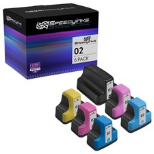 SPEEDY 6PK Replacement HP 02 Ink Set PhotoSmart C5180 C6180 C6280 C7250 C7280 picture