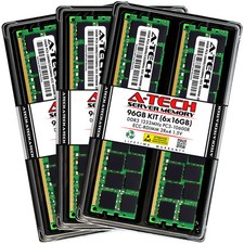 A-Tech 96GB 6x 16GB 2Rx4 PC3-10600R DDR3 1333MHz ECC RDIMM REG Server Memory RAM picture