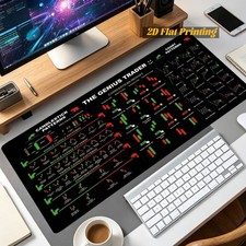 1pc 2D Printed Candlestick Patterns Stock Trading Chart Large Mouse Pad, Desk picture