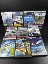 Lot of 10 Just Flight Simulators PC Games & Addons Expansions picture