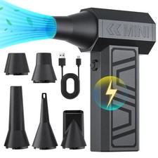 Air Blower Duster Cleaner 130000RPM 52m/s Mini Jet Turbo Fan Electric Air Duster picture