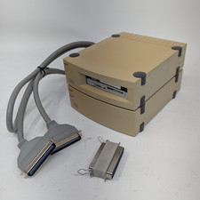Vintage APS SyQuest 270MB External SCSI Hard Drive / Removable Media Drive Stack picture