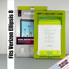 Pure Gear Screen Protector for Verizon Ellipsis 8 | HD Clear | Alignment Tray picture