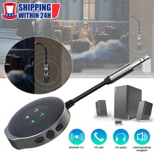 Bluetooth Audio Adapter Tx Rx 5.3 AUX for Non-Bluetooth Devices US Stock picture