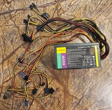 Antec EarthWatts EA-650 Green 650W ATX Power Supply PSU 80 Plus Bronze TESTED picture