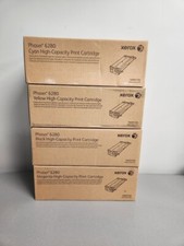 Xerox Phaser 6280 High Capacity Toner Cartridge Set Yellow Magenta Cyan Black picture