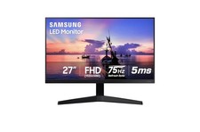 Samsung T35F Black 27 Inch IPS Panel FreeSync HDMI Borderless Essential Monitor picture