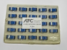 24 x AFC AFL Fibre Optic Simplex Adapter Reduced Flange Blue ADPT-SC-RDF-BU picture