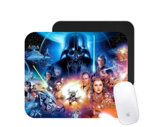 Star Wars Galaxy Mouse Pad – Space Saga Sci-Fi Gaming Desk Mat picture