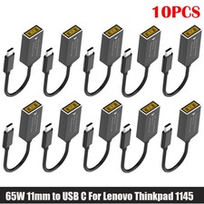 10PCS 65W Laptop Charger Converter USB Type C Power Charging Cable Adapter 1145 picture