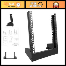 6U Mini Desktop Network Rack - Open Frame Cabinet for 10