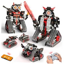 5-in-1 STEM RC Robot Building Kit - 443PCS, Gift for Boys Ages 8-13 | STEM picture