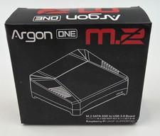 Argon One M.2 - Raspberry Pi 4 - Aluminum Case With M.2 Expansion - NEW - picture