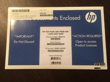 HP Hot Plug Advanced Pack 1 SVR 24X7 Support TC421A New picture