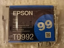 Cyan Genuine Epson Ink Printer 99 color T0992 Inc for Artisen 700 - 835 Printers picture