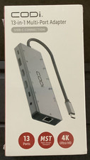 CODi 13-in-1 Multi-Port Adapter ***Factory Sealed*** USB-C connection picture