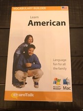 Eurotalk Learn American Software for PC or Mac Vocabulary Builder picture